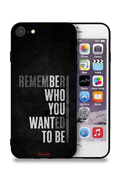 Tolwak جراب حماية لجهاز Apple iPhone 8 تذكر من أردت أن تكون