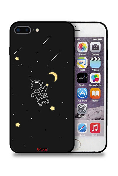 Tolwak جراب حماية لجهاز Apple iPhone 8 Plus بمشبك فني لرائد فضاء