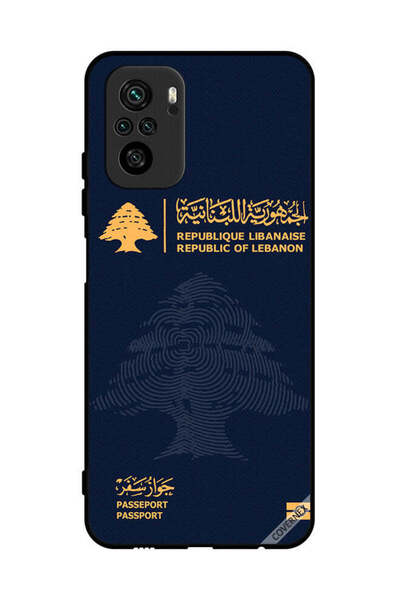 Covernex غطاء حماية لهاتف Poco M5s 4G جواز سفر لبناني