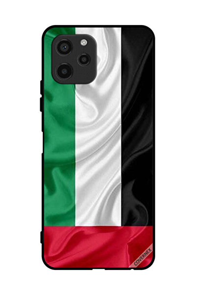 Covernex غطاء حماية لهاتف هواوي نوفا Y61، قماش علم الإمارات العربية المتحدة