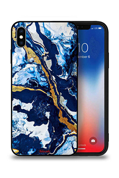 Tolwak غطاء حماية لجهاز Apple iPhone XS Max بنمط فني مزخرف