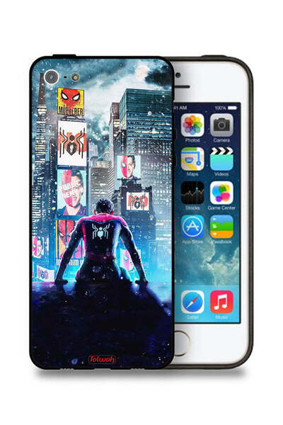 Tolwak جراب حماية لجهاز Apple iPhone 5/5s/SE بتصميم Spider Man