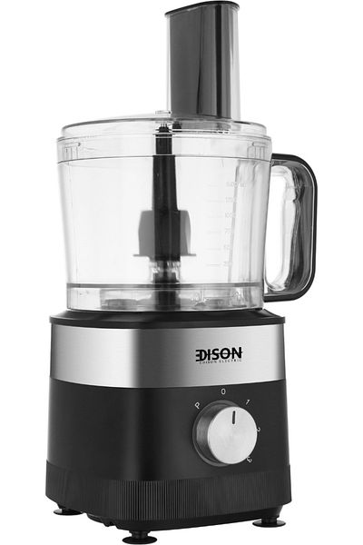 Edison Food Processor, 600/800W, 2L, 3 Speeds - Black
