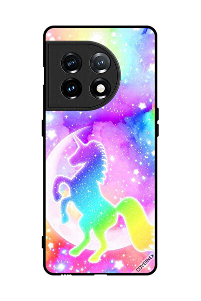 Covernex غطاء حماية لهاتف OnePlus 11 بتصميم وحيد القرن بألوان قوس قزح