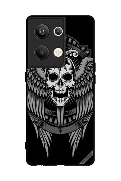 Covernex غطاء حماية لهاتف Oppo Reno 9 Pro Plus جمجمة بأجنحة نسر