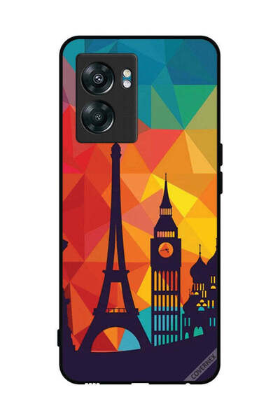 Covernex غطاء حماية لهاتف OnePlus Nord N300 بنمط باريس الملون