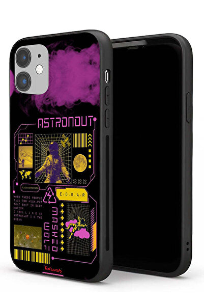 Tolwak جراب حماية لجهاز Apple iPhone 11 بملصق رائد فضاء