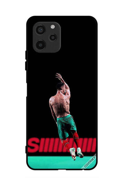 Covernex غطاء حماية لهاتف هواوي إنجوي 50z رونالدو في الهواء