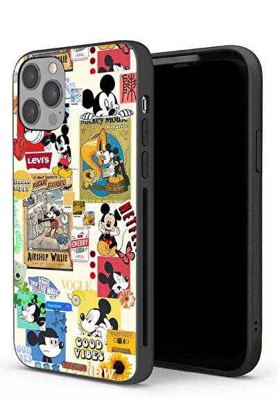 Tolwak جراب حماية لجهاز Apple iPhone 12 Pro مع ملصقات Happy