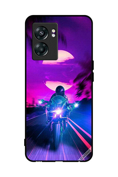 Covernex غطاء حماية لهاتف OnePlus Nord N300 - خلفية رجل على دراجة