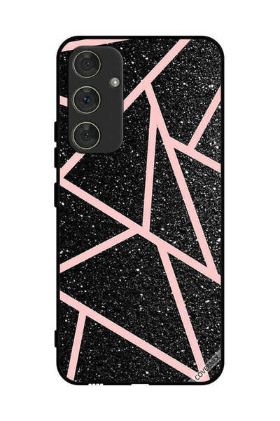 Covernex غطاء حماية لهاتف سامسونج جالاكسي A54 بنقشة بريقات ومسارات