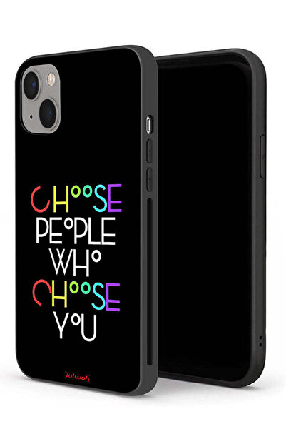 Tolwak جراب حماية لجهاز Apple iPhone 13 mini اختر الأشخاص الذين يختارونك