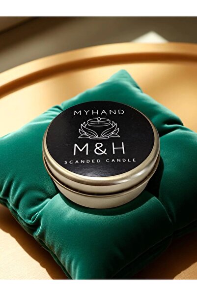 MyBru MyHand Soyawax Gold Teneke Mum Eternal Love Esans Kokulu Kutu Mum 60 Gr