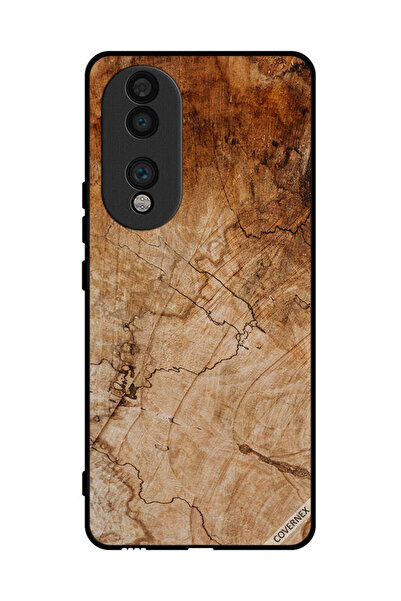 Covernex غطاء حماية لهاتف Honor 70 بنمط خشبي عتيق