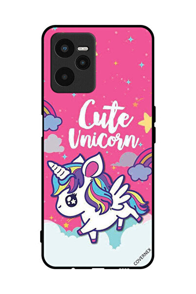 Covernex Protective Case Cover For Realme C35 Cute Unicorn