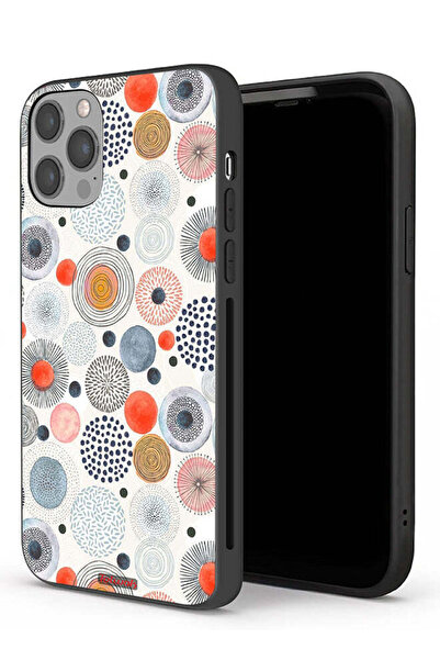 Tolwak جراب حماية لجهاز Apple iPhone 12 Pro بنقشة زهور قطنية