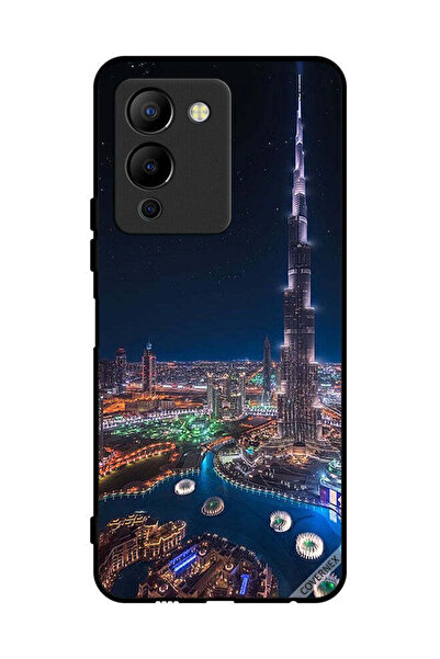 Covernex غطاء حماية لهاتف Infinix Note 12 G96 منظر ليلي لوسط المدينة