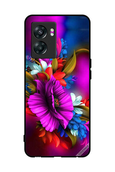 Covernex غطاء حماية لهاتف OnePlus Nord N300 HD Flowers