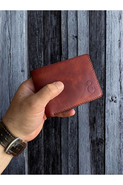 Kalkan deri Handmade Genuine Italian Leather Men's Wallet – with Coin and Cash Compartment