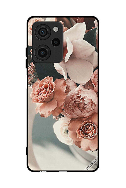 Covernex غطاء حماية لهاتف شاومي بوكو X5 برو - باقة من أزهار الخوخ الجميلة