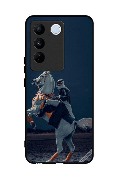Covernex غطاء حماية لهاتف فيفو S16 - شاب على حصان