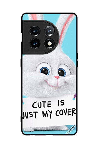 Covernex غطاء حماية لهاتف OnePlus 11، أرنب لطيف هو مجرد غطاء خاص بي