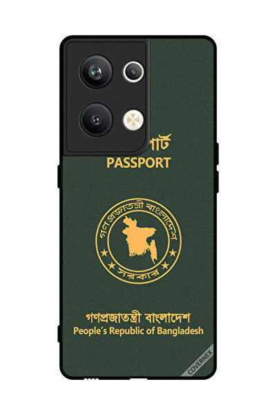 Covernex غطاء حماية لهاتف Oppo Reno 9 Pro Plus - جواز سفر بنغلاديشي