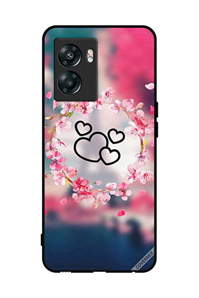 Covernex غطاء حماية لهاتف OnePlus Nord N300 بتصميم قلوب ومشبك فني