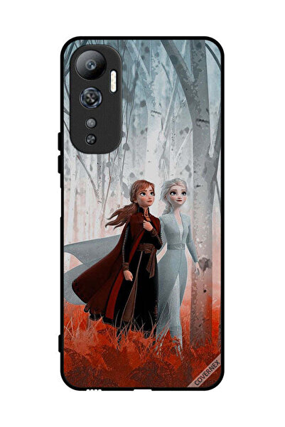 Covernex غطاء حماية لهاتف Infinix Hot 20 Frozen Sisters