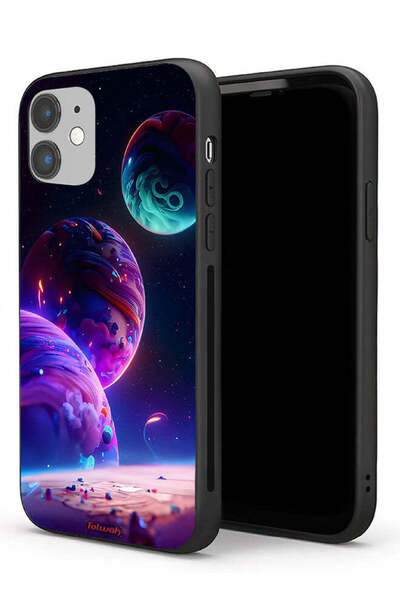 Tolwak جراب حماية لجهاز Apple iPhone 11 بنمط كوكبي