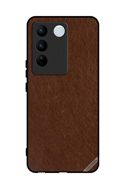 Covernex غطاء حماية لهاتف Vivo V27 بنمط جلدي