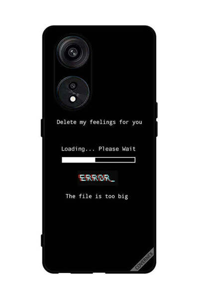 Covernex غطاء حماية لهاتف Oppo Reno8 T 5G - خلفية شاشة حذف مشاعري تجاهك