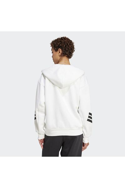 adidas Γυναικείο λευκό μπουφάν Future Icons (JW7803)