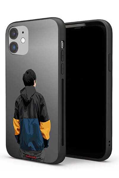 Tolwak جراب حماية لجهاز Apple iPhone 11 بتصميم صورة صبي