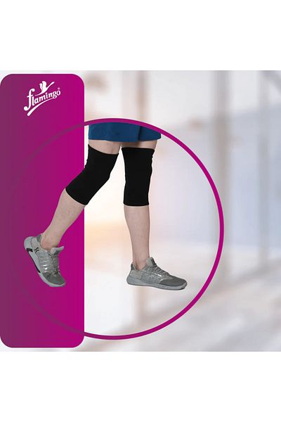 Flamingo Knee Cap (Pair) XL