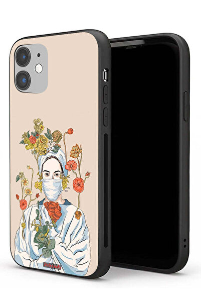 Tolwak Apple iPhone 11 Protective Case Nurse Art