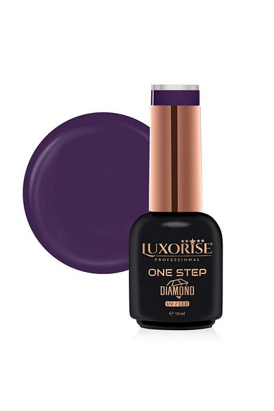 LUXORISE Oja semipermanentă One Step Diamond Spicy Plum 10ml, LUXORISE
