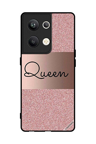 Covernex غطاء حماية لهاتف Oppo Reno 9 Pro Plus بخلفية لامعة من Queen Glitters