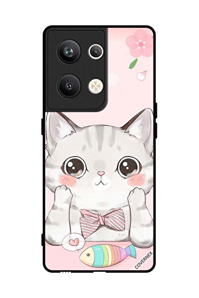 Covernex غطاء حماية لهاتف Oppo Reno 9 Pro Plus Cat Fish