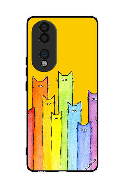 Covernex غطاء حماية لهاتف Honor 70 بتصميم دمية قطة