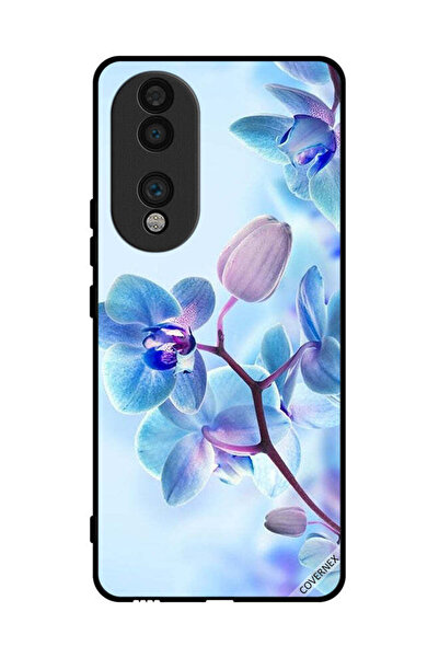 Covernex غطاء حماية لهاتف Honor 70 بنقشة زهور الأوركيد