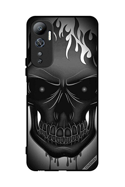 Covernex غطاء حماية لهاتف Infinix Hot 20 بتصميم جمجمة