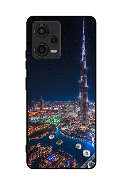 Covernex غطاء حماية لهاتف شاومي بوكو X5 - منظر ليلي لوسط المدينة