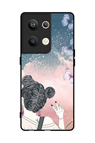 Covernex غطاء حماية لهاتف Oppo Reno 9 Pro Plus بتصميم علامة النصر