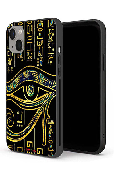 Tolwak جراب حماية لجهاز Apple iPhone 13 mini بتصميم عين فنية