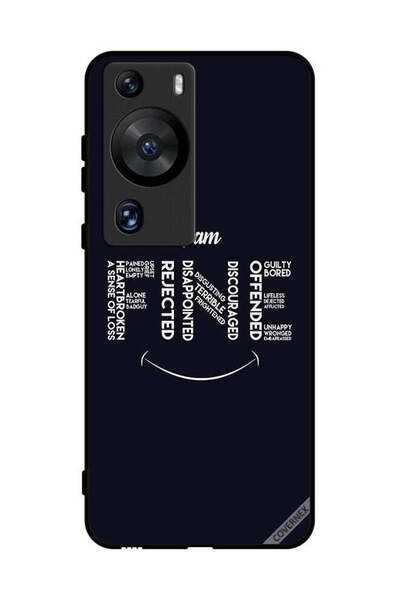 Covernex غطاء حماية لهاتف هواوي بي 60 برو - خط عربي - أنا بخير