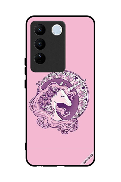 Covernex غطاء حماية لهاتف Vivo V27 - فن يونيكورن