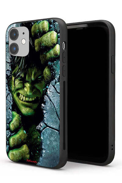 Tolwak غطاء حماية لجهاز Apple iPhone 11 بتصميم هالك المذهل