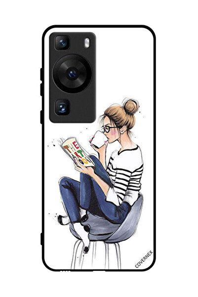 Covernex غطاء حماية لهاتف هواوي بي 60 - قراءة كتاب الفن