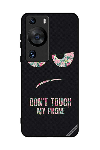 Covernex Protective Case Cover For Huawei P60 Pro Don't Touch My Phone Floral